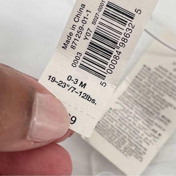 Old Navy Baby Girl’s Gradiant Rainbow Strappy Mixed Material Sandals 3 Months - Picture 11 of 14